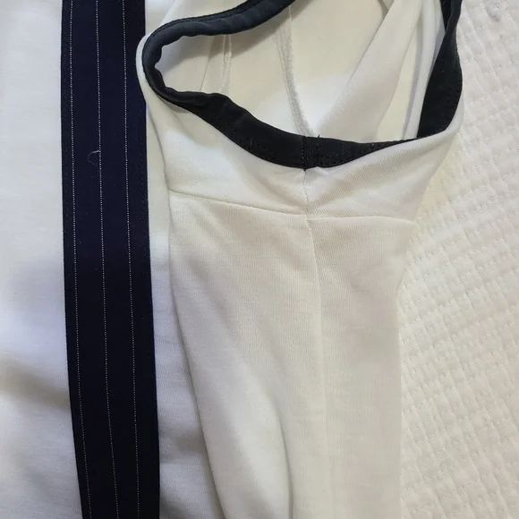 Forever 21 flared suspender skirt and shirt - Picture 2 of 3